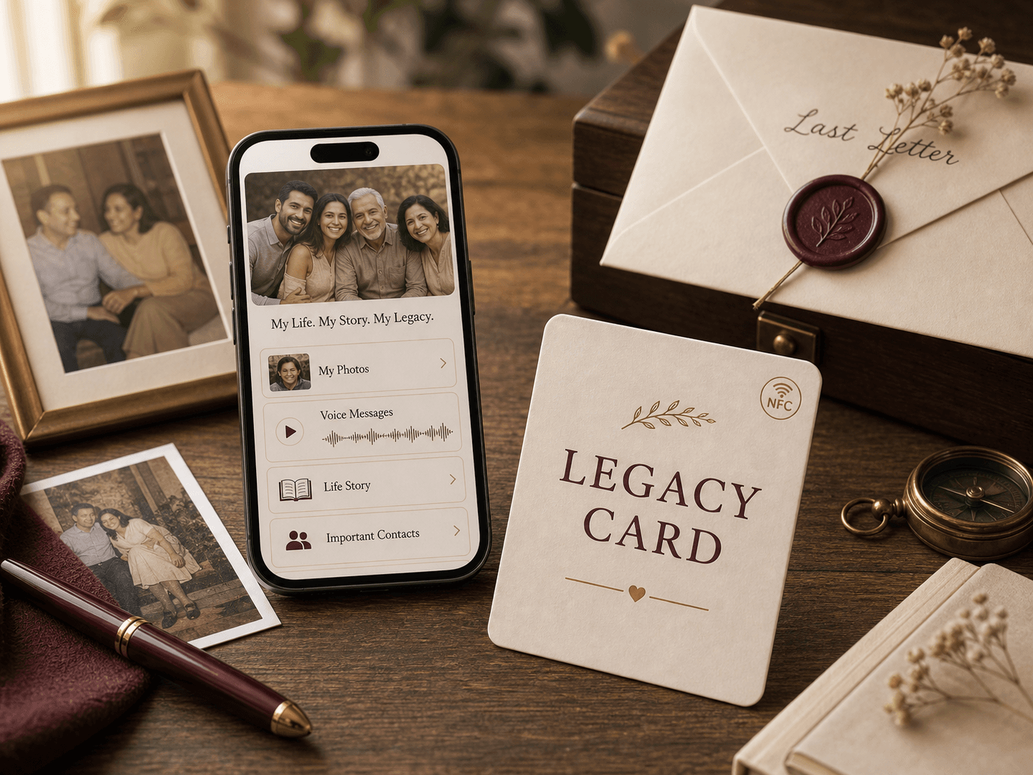 Legacy Card product mockup