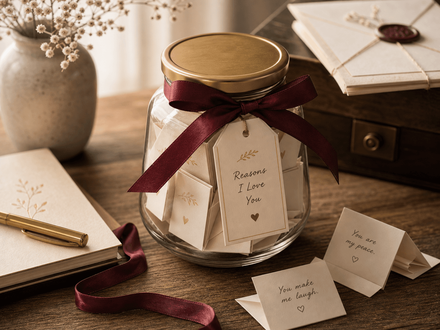 Reasons I Love You Jar product mockup