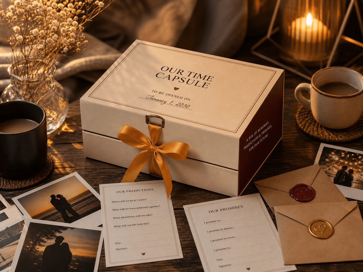 Relationship Time Capsule product mockup