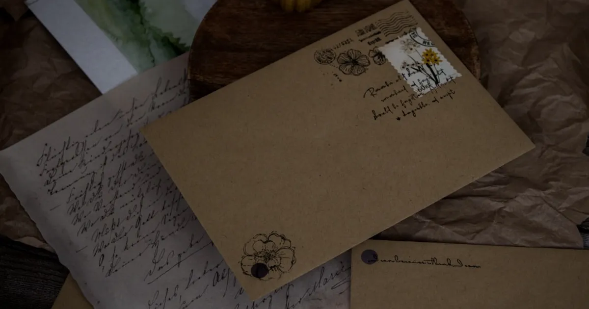A pile of old handwritten letters tied with string, representing family legacy letters passed down through generations